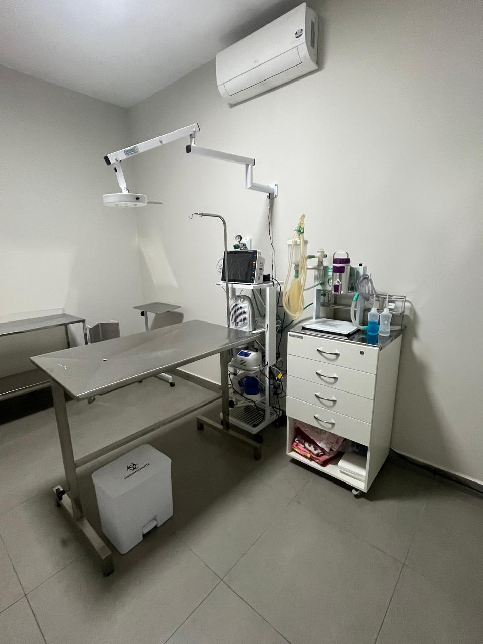 Centro cirúrgico da Bull Petcare